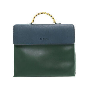 Loewe Velzquez Leather Shoulder Bag Handbag